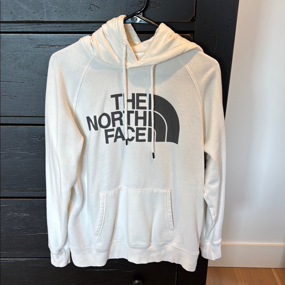 The North Face Cream Hoodie Sweatshirt